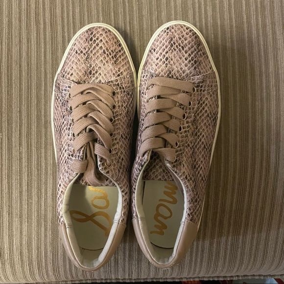 Sam Edelman | Shoes | Sam Edelman Snake Skin Sneakers | Poshmark
